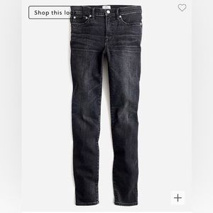 J. Crew Denim 9" High Rise Toothpick Jean Size 32"